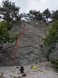Plattiger Riss