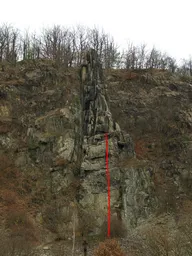 Direkt spodní údolní stěny
