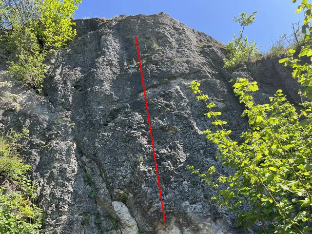 Mittlere Abseilwand