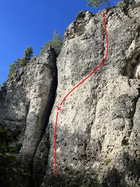 Weiße Wand