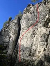 Weiße Wand